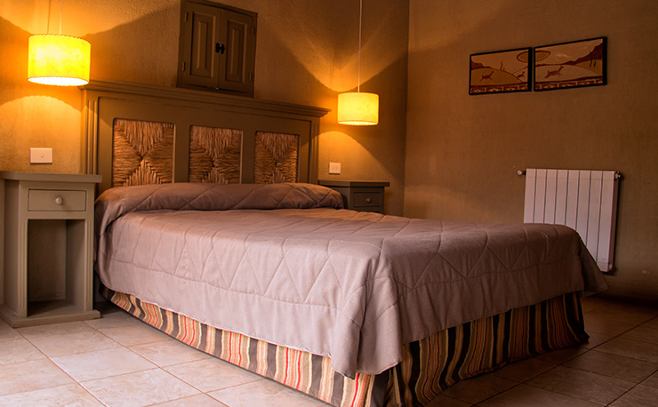 Habitación doble matrimonial de Hotel Cañón de Talampaya