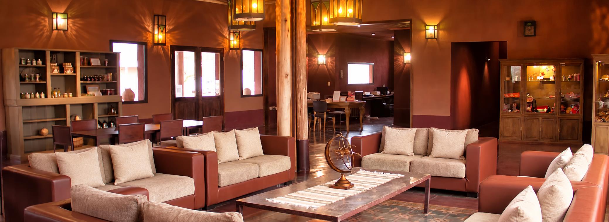 Lobby de Hotel Cañón de Talampaya